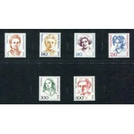 Berlin 1989 - Personalități feminine, uzuale, serie neuzata