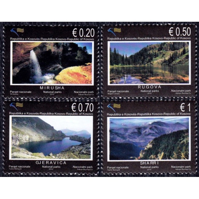 Kosovo 2010 - Parcuri naționale, vederi, natura, serie neuzata Kosovo 2010 - Parcuri naționale, vederi, natura, serie neuzata