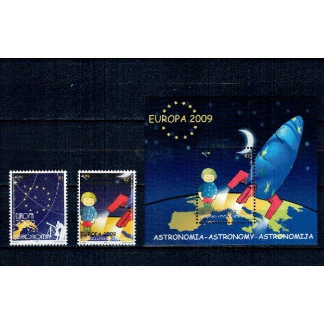 Kosovo 2009 - Europa, astronomie, serie si colita neuzata Kosovo 2009 - Europa, astronomie, serie si colita neuzata