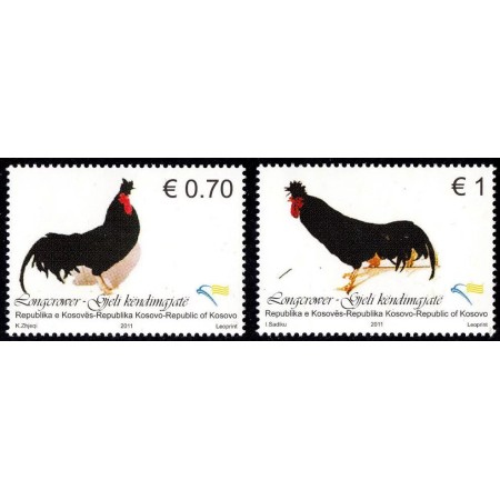 Kosovo 2011 - Cocoși, serie neuzata Kosovo 2011 - Cocoși, serie neuzata