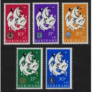Suriname 1966 - Pasti, religie, serie neuzata