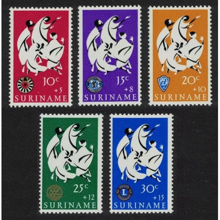Suriname 1966 - Pasti, religie, serie neuzata Suriname 1966 - Pasti, religie, serie neuzata