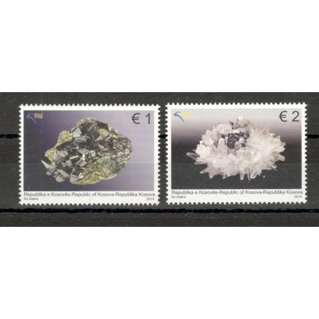 Kosovo 2014 - Minerale, serie neuzata Kosovo 2014 - Minerale, serie neuzata