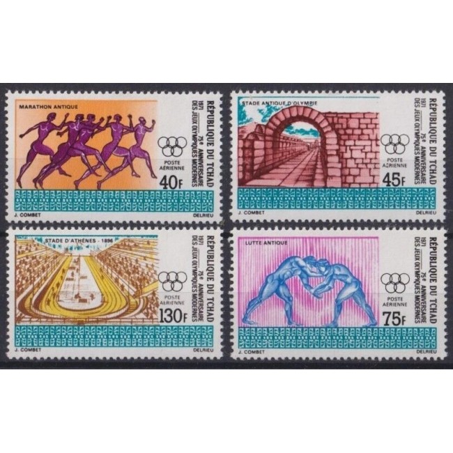 Tchad 1971 - Jocurile Olimpice, sport, serie neuzata Tchad 1971 - Jocurile Olimpice, sport, serie neuzata