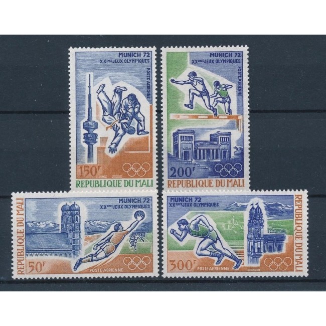 Mali 1972 - Jocurile Olimpice, sport, serie neuzata