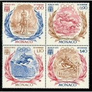 Monaco 1972 - Jocurile Olimpice, sport, echitație, serie neuzata
