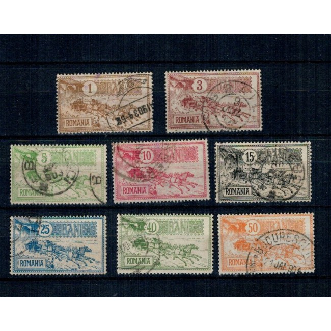 1903 - Caisorii, serie stampilata