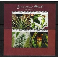 Sierra Leone 2012 - Plante carnivore, flora, bloc neuzat
