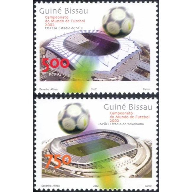 Guinea Bissau 2002 - Campionatul Mondial de fotbal, serie neuzata