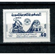 Syria 1985 - Locomotive, trenuri, neuzat