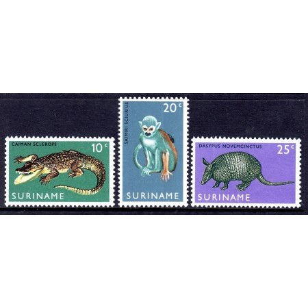 Suriname 1969 - Fauna, animale, Gradina Zoologica din Paramaribo, serie neuzata Suriname 1969 - Fauna, animale, Gradina Zoologica din Paramaribo, serie neuzata