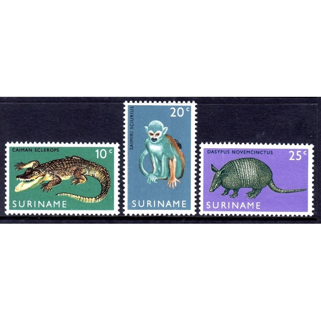 Suriname 1969 - Fauna, animale, Gradina Zoologica din Paramaribo, serie neuzata