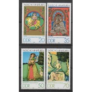 DDR 1979 - Miniaturi indiene, serie neuzata