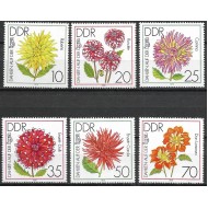 DDR 1979 - Flori de gradina, serie neuzata
