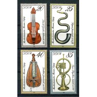 DDR 1979 - Instrumente muzicale, serie neuzata