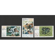 DDR 1980 - Jocurile Olimpice Moscova, sport, serie neuzata