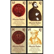 DDR 1982 - Martin Luther, personalități, religie, istorie, serie neuzata