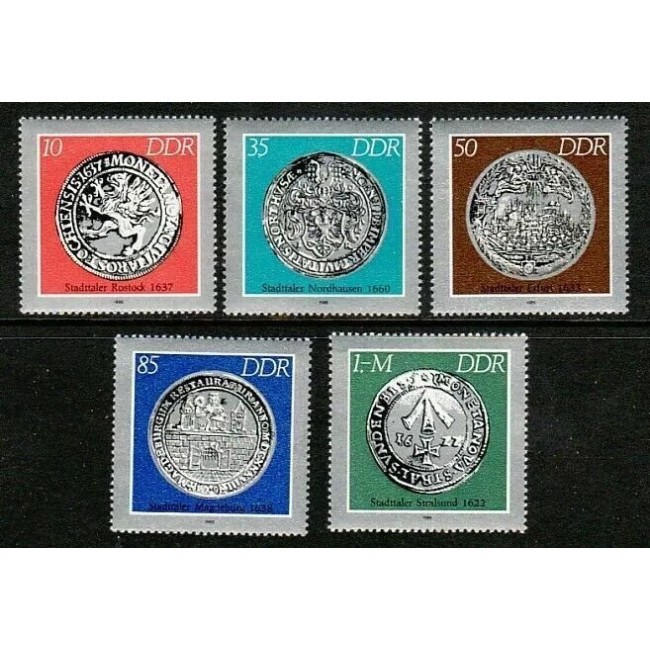 DDR 1986 - Monede vechi, numismatica, serie neuzata DDR 1986 - Monede vechi, numismatica, serie neuzata