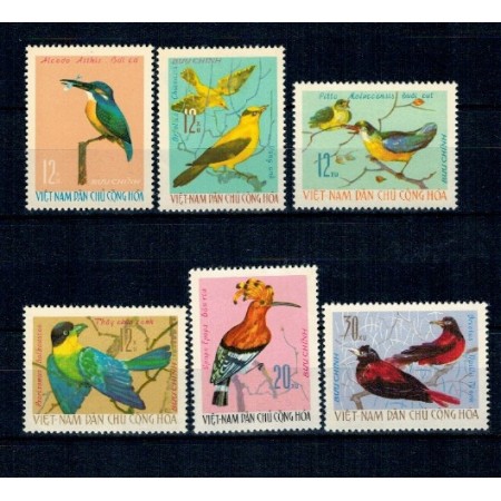 Vietnam 9166 - Păsări, fauna, serie neștampilata Vietnam 9166 - Păsări, fauna, serie neștampilata