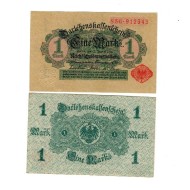Germania 1914 - 1 Mark Darlehenskassenschein aUNC