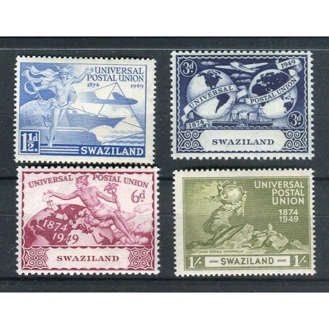 Swaziland 1949 - Aniversare UPU, serie neuzata