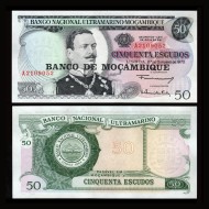 Mozambic 1976 - 50 escudos UNC