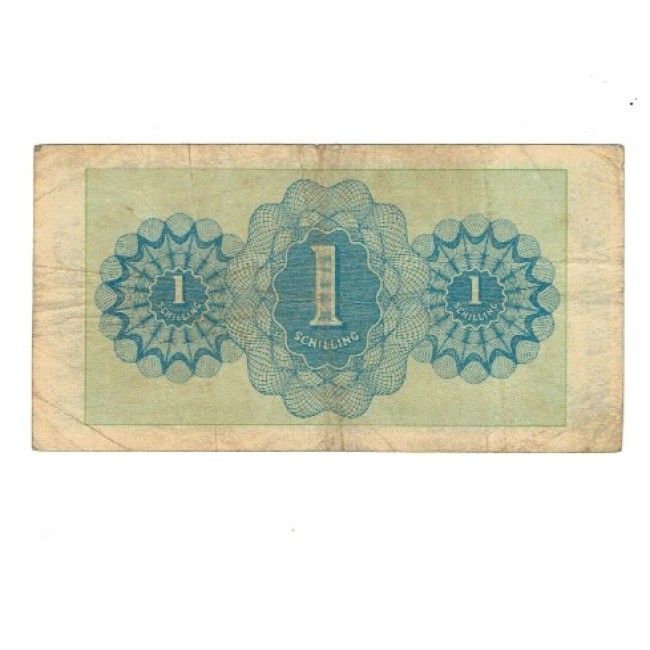 Austria 1944 - 1 schilling, ocupația aliata, circulata