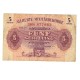 Austria 1944 - 5 schilling, ocupația aliata, circulata