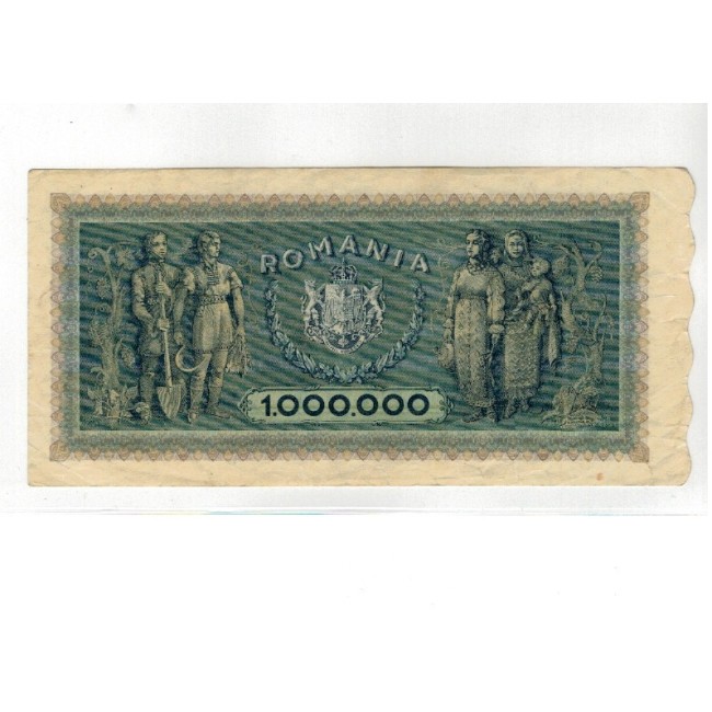 Romania 1947 - 1.000.000 lei, circulata Romania 1947 - 1.000.000 lei, circulata