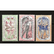 Cehoslovacia 1960 - Sport, Spartakiada, serie neuzata