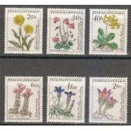 Cehoslovacia 1960 - Flori, serie neuzata