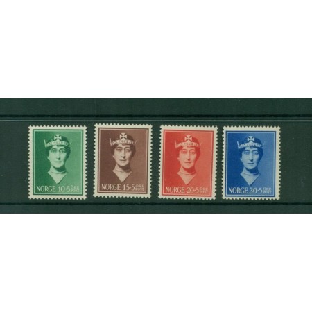 Norvegia 1939 - Regina Maud, serie neuzata Norvegia 1939 - Regina Maud, serie neuzata