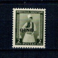 Albania 1942 - Uzual, supratipar nominal nou, neuzat