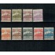 San Marino 19525 - Uzuale, Monte Titiano, serie neuzata incompleta