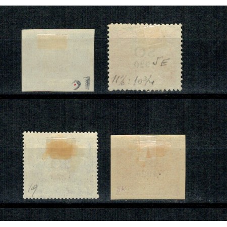 Silezia Superioara 1920 - Mi.No3,6,21,25 neștampilate, cu șarniere Silezia Superioara 1920 - Mi.No3,6,21,25 neștampilate, cu șarniere