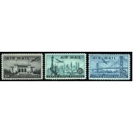 SUA 1947 - Posta Aeriana, vederi, serie neuzata