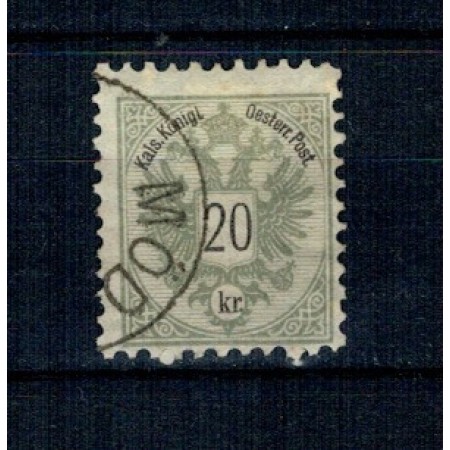 Austria 1883 - Mi.No.48D stampilat, cota mare