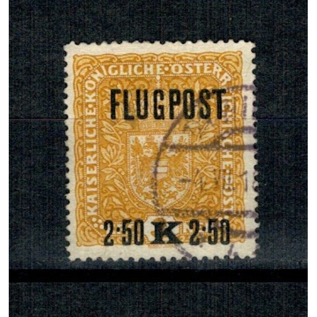 Austria 1918 - Posta Aeriana, Mi.No.226yA stampilat Austria 1918 - Posta Aeriana, Mi.No.226yA stampilat