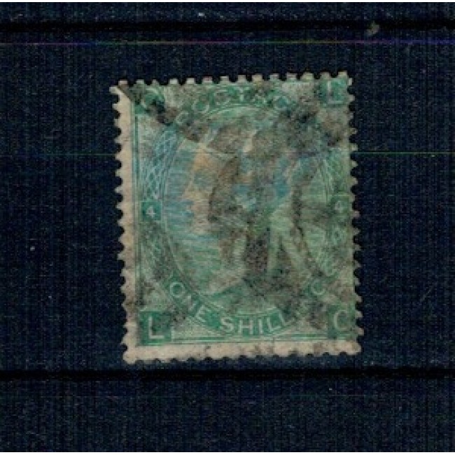 Marea Britanie 1862 - Mi.No.22 stampilat Marea Britanie 1862 - Mi.No.22 stampilat