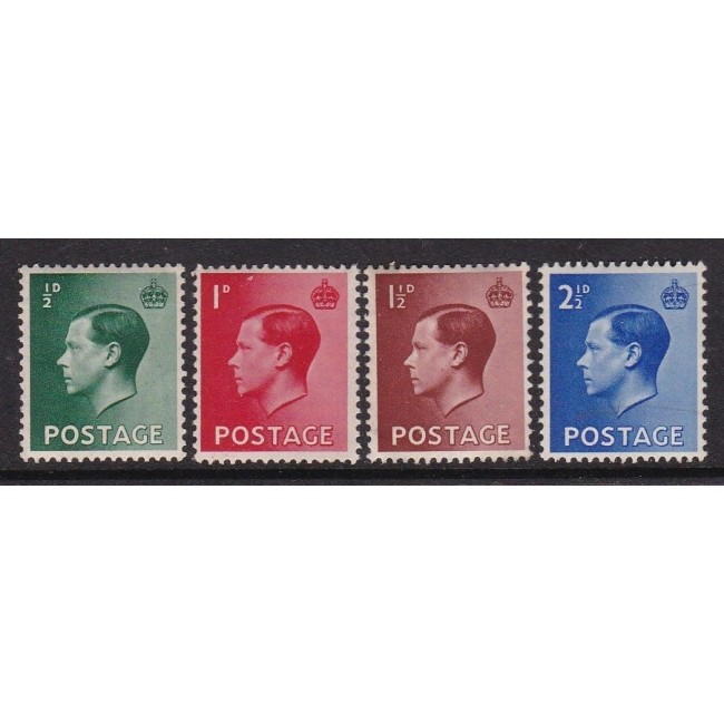 Marea Britanie 1936 - Uzuale Edward VIII, serie neuzata Marea Britanie 1936 - Uzuale Edward VIII, serie neuzata