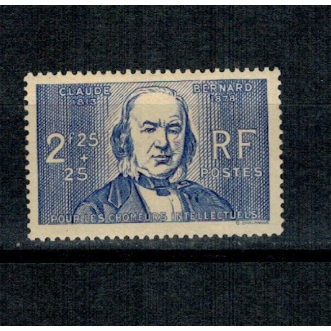 Franta 1939 - Claude Bernard, personalități, neuzat Franta 1939 - Claude Bernard, personalități, neuzat