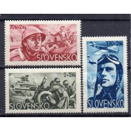 Slovacia 1943 - Armata, luptători din prima linie, serie neuzata