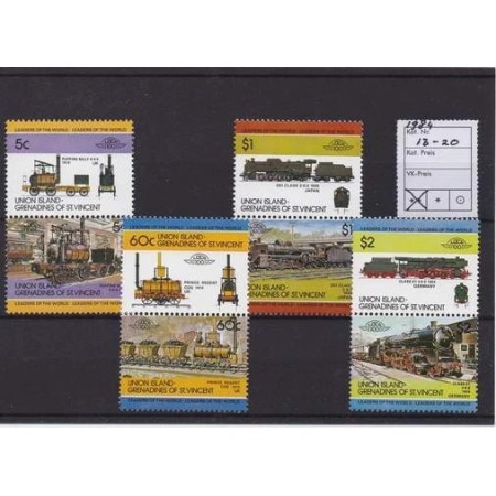 Union Island 1984 - Locomotive, serie neuzata