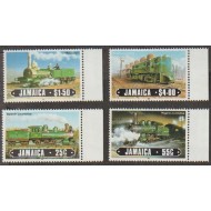 Jamaica 1985 - Locomotive, serie neuzata