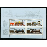 Canada 1984 - Locomotive, bloc neuzat