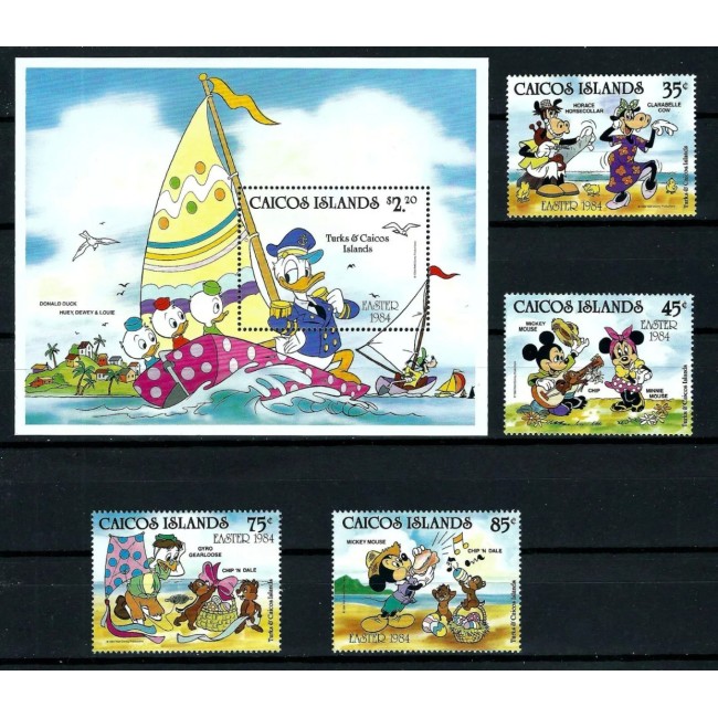 Caicos Islands 1984 - Pasti, Disney, serie si colita neuzata