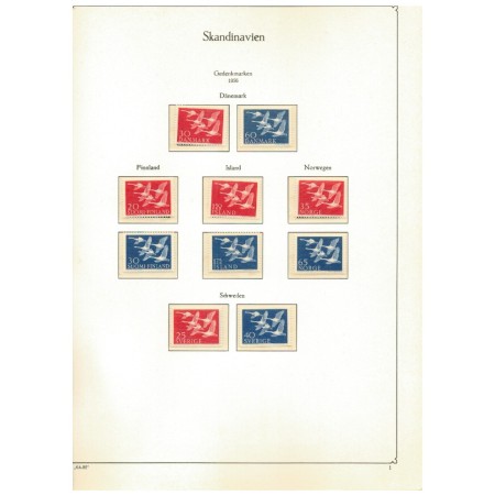 Europa, CEPT 1956-1975 - Colecție timbre neuzate in album Europa, CEPT 1956-1975 - Colecție timbre neuzate in album