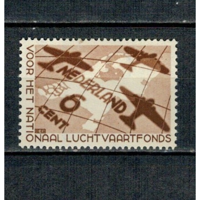 Olanda 1935 - Pentru aviație, avioane, neștampilata cu șarniera Olanda 1935 - Pentru aviație, avioane, neștampilata cu șarniera