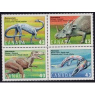 Canada 1993 - Fauna preistorica, serie neuzata
