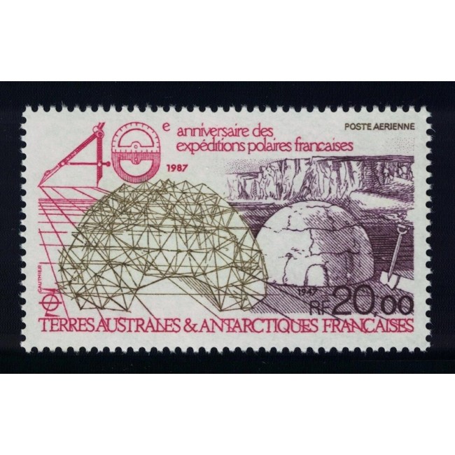 French South and Antarctic Terr. 1987 - Prima expediție polara franceza, neuzat French South and Antarctic Terr. 1987 - Prima expediție polara franceza, neuzat